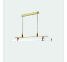 Подвесной светильник iLedex Zoom 9498P-46W-3000K GL-BR-WH