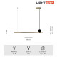 Подвесной светильник Lightera Manitoba LE111L-88GB WIFI COPPER