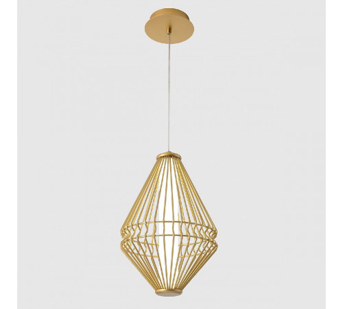 Подвесной светильник Crystal Lux CUADRA SP18W LED GOLD Подвесной светильник Crystal Lux CUADRA SP18W LED GOLD