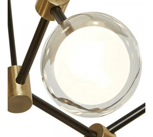 Подвесной светильник Delight Collection Nabila 10101P/10 black/gold Подвесной светильник Delight Collection Nabila 10101P/10 black/gold