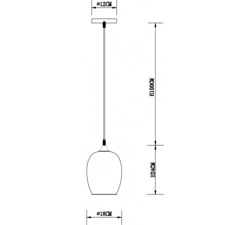 Подвесной светильник Arte Lamp Propus A4344SP-1AB