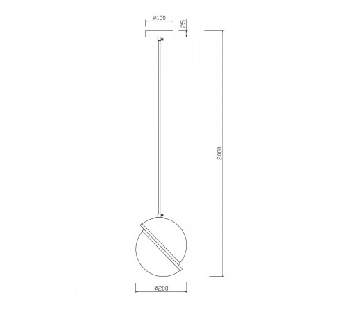 Подвесной светильник Freya Element FR5181PL-01CH Подвесной светильник Freya Element FR5181PL-01CH