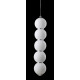 Подвесной светильник Crystal Lux Desi DESI SP5 CHROME/WHITE