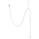 Подвесной светильник Odeon Light Corda 4399/40CL