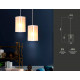 Подвесной светильник Ambrella Light Traditional TR3681