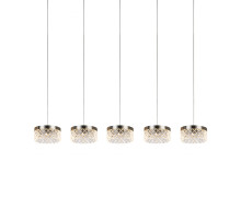 Подвесной светильник Delight Collection MD21020075 MD21020075-5B satin nickel