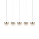 Подвесной светильник Delight Collection MD21020075 MD21020075-5B satin nickel