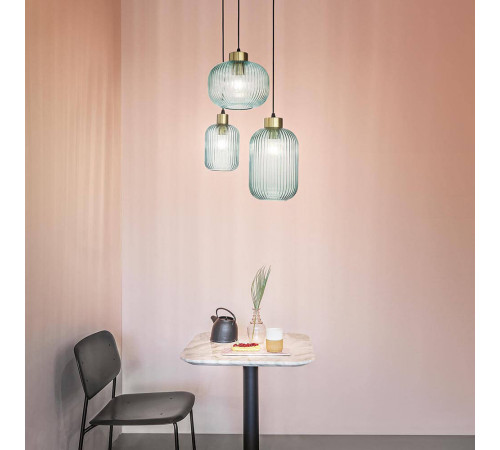 Подвесной светильник Ideal lux MINT-3 SP1 VERDE 237497 Подвесной светильник Ideal lux MINT-3 SP1 VERDE 237497