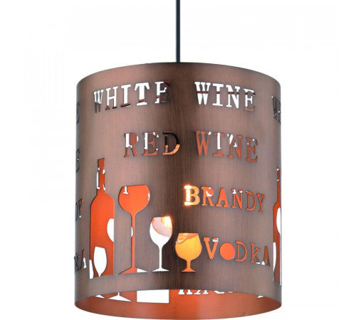 Подвесной светильник Arte Lamp Caffetteria A1223SP-1BR Подвесной светильник Arte Lamp Caffetteria A1223SP-1BR
