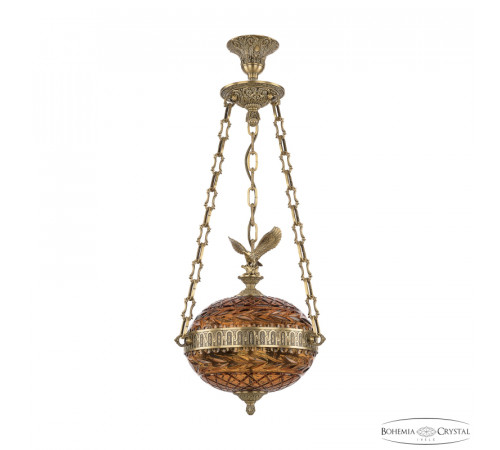 Подвесной светильник Bohemia Ivele Crystal 71000P/30 FP Amber/M-1F FE1M