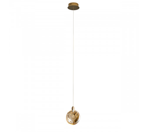 Подвесной светильник Delight Collection OD2440-1 gold/amber Подвесной светильник Delight Collection OD2440-1 gold/amber