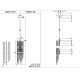 Подвесной светильник Lumien Hall Markellin LH0040/1P-NK-CL