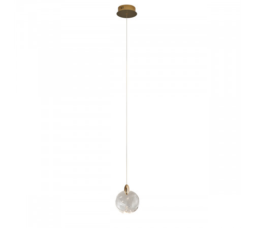 Подвесной светильник Delight Collection OD2440-1 gold/clear