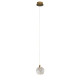 Подвесной светильник Delight Collection OD2440-1 gold/clear