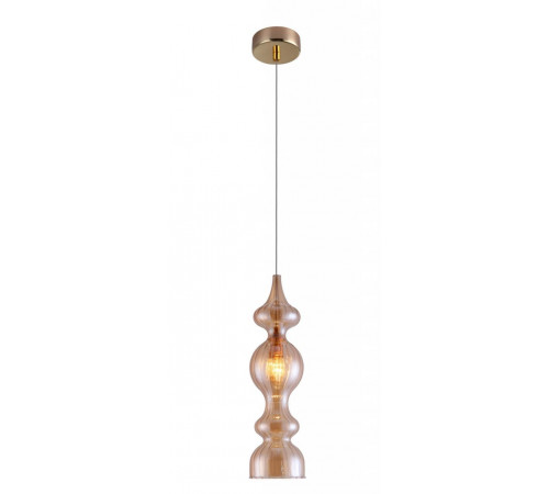 Подвесной светильник Crystal Lux Iris SP1 A Amber Подвесной светильник Crystal Lux Iris SP1 A Amber