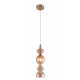 Подвесной светильник Crystal Lux Iris SP1 A Amber