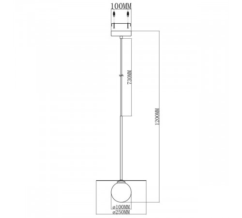 Подвесной светильник Moderli Scrumbel V6044-1P