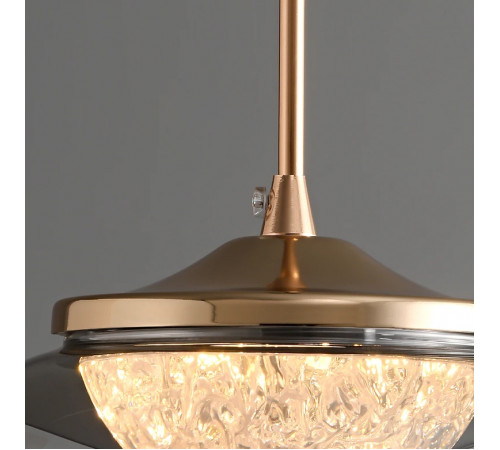 Подвесной светильник Delight Collection MT9128-1H gold/smoke Подвесной светильник Delight Collection MT9128-1H gold/smoke