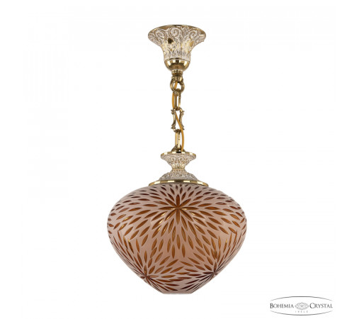 Подвесной светильник Bohemia Ivele Crystal 7003P/23 GW Amber-White/H-1A