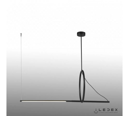 Подвесной светодиодный светильник iLedex Zoom 8075P/S-18W-3000K MBK-WH Подвесной светодиодный светильник iLedex Zoom 8075P/S-18W-3000K MBK-WH