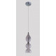 Подвесной светильник Crystal Lux Iris SP1 B Smoke
