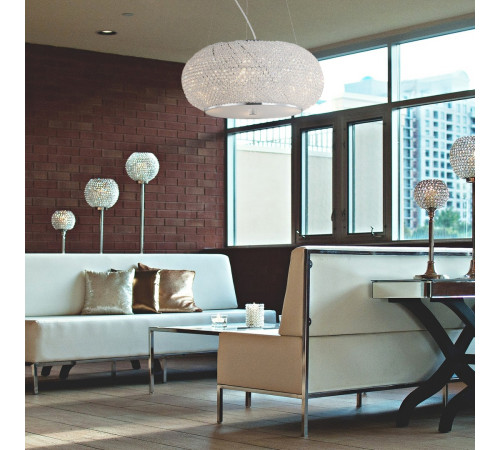 Подвесной светильник Ideal Lux Pasha SP6 Cromo 082158 Подвесной светильник Ideal Lux Pasha SP6 Cromo 082158