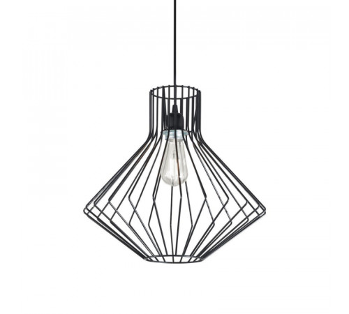 Подвесной светильник Ideal Lux Ampolla-4 SP1 Nero 167497 Подвесной светильник Ideal Lux Ampolla-4 SP1 Nero 167497