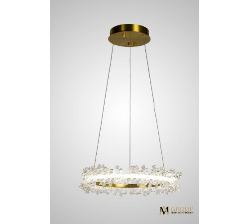 Подвесной светильник AM Group AM455 L400 POLISHED GOLD Подвесной светильник AM Group AM455 L400 POLISHED GOLD