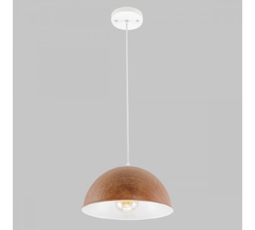Подвесной светильник IMEX MD.5660-1-P-WT+WOOD Подвесной светильник IMEX MD.5660-1-P-WT+WOOD