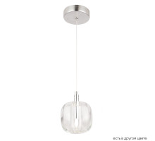 Подвесной светильник Crystal Lux BOX SP1 CHROME/TRANSPARENT