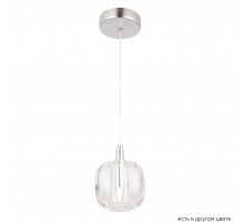 Подвесной светильник Crystal Lux BOX SP1 CHROME/TRANSPARENT