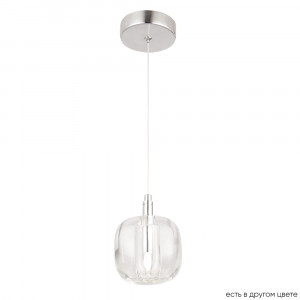 Подвесной светильник Crystal Lux BOX SP1 CHROME/TRANSPARENT