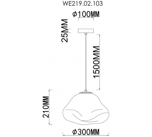 Подвесной светильник Wertmark Isola WE219.02.103 Подвесной светильник Wertmark Isola WE219.02.103