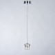 Подвесной светильник Delight Collection Glacier MD15030039-1A chrome