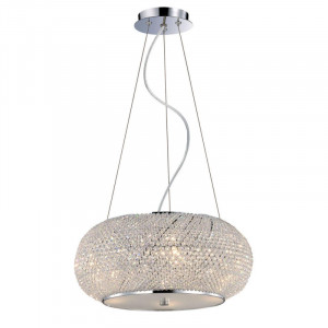 Подвесной светильник Ideal Lux Pasha SP6 Cromo 082158