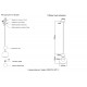 Подвесной светильник Crystal Lux MURCIA SP1.2 CHROME