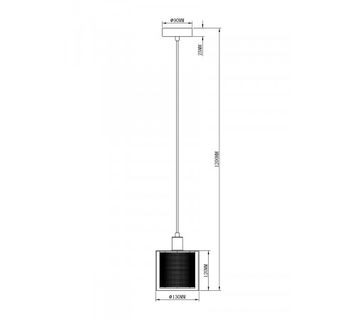 Подвесной светильник Moderli Brizzi V2870-1P Подвесной светильник Moderli Brizzi V2870-1P