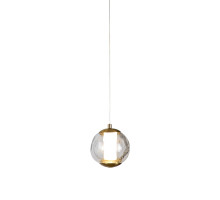 Подвесной светильник Delight Collection OD2437-1 gold/clear
