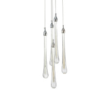 Подвесной светильник Delight Collection Teardrop OM801670-5-CH