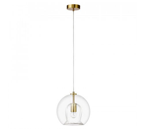 Подвесной светильник Crystal Lux LUISA SP1 BRASS/TRANSPARENT Подвесной светильник Crystal Lux LUISA SP1 BRASS/TRANSPARENT