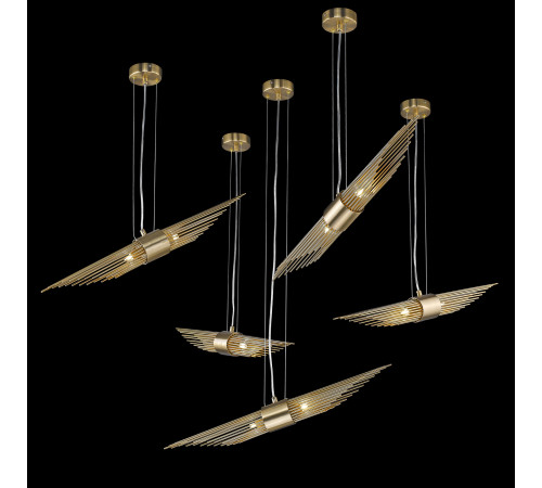 Подвесной светильник Delight Collection 68069 P68069-2 antique brass Подвесной светильник Delight Collection 68069 P68069-2 antique brass