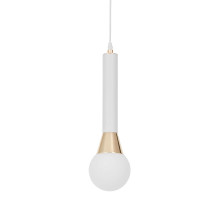 Подвесной светильник Lumina Deco Folino LDP 7012-1B WT+GD