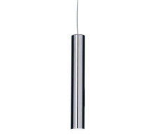 Подвесной светодиодный светильник Ideal Lux Ultrathin SP1 Small Round Cromo 187662