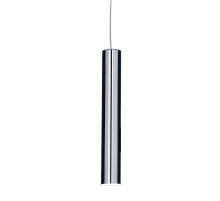 Подвесной светодиодный светильник Ideal Lux Ultrathin SP1 Small Round Cromo 187662