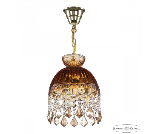 Подвесной светильник Bohemia Ivele Crystal 5478/22 G Amber/M-1G Leafs K721 Подвесной светильник Bohemia Ivele Crystal 5478/22 G Amber/M-1G Leafs K721