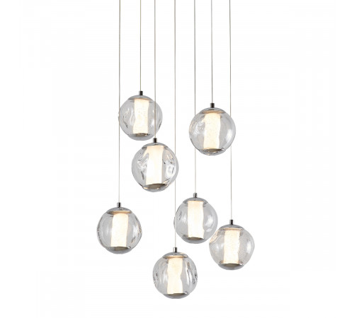 Подвесной светильник Delight Collection OD2437-7 gold/clear Подвесной светильник Delight Collection OD2437-7 gold/clear
