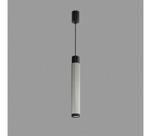 Подвесной светильник iLedex Delta 2366-1 BK+SL Подвесной светильник iLedex Delta 2366-1 BK+SL