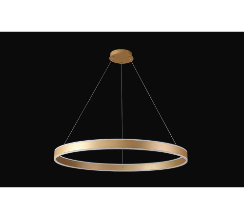 Подвесной светодиодный светильник Crystal Lux MUCHOS SP88W LED D1000 GOLD Подвесной светодиодный светильник Crystal Lux MUCHOS SP88W LED D1000 GOLD