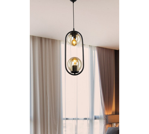 Подвесной светильник Toplight Kerrie TL1609H-02BK
