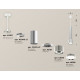 Подвесной светильник Ambrella Light Techno Spot XP8120001 (A2301, A2060x2, C6325x3, A2101, C8120, N8118)
